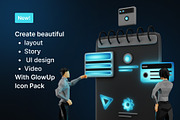 GlowUp – 3D LED Dark Technology Pack, a Characters & Person 3D Model by Iqonic Design (Thumbnail 3 of 6)