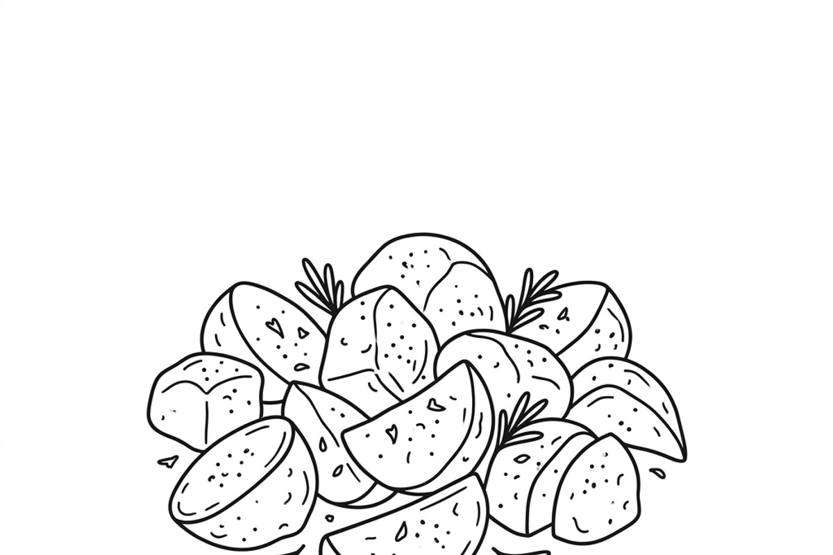 41 Christmas Feast Vector Icons, an Outline Icon by adenpinkstore (Photo 15 of 21)