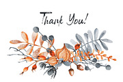 Happy Halloween watercolor clipart, an Illustration by Artmanata (Thumbnail 22 of 22)