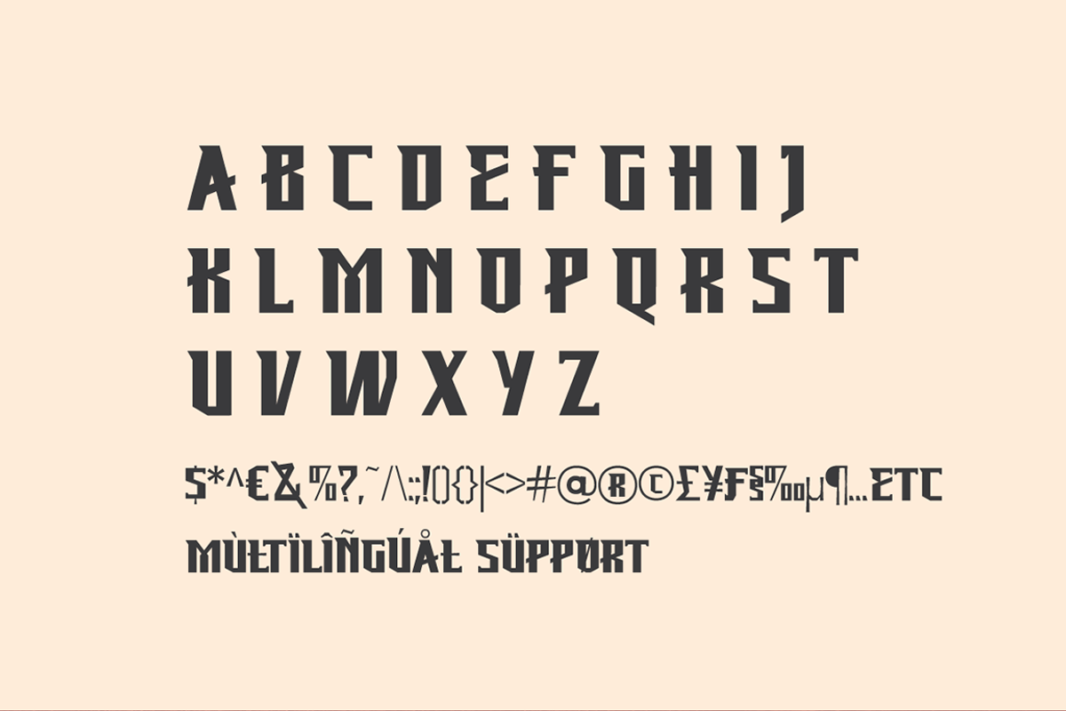 Beking Font, a Font by Grontype (Photo 7 of 8)