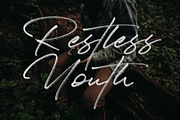 JV Signature SVG - Opentype SVG, a Script Font by Hustle Supply Co. (Thumbnail 5 of 16)