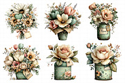 Mother's Day Flower Clipart, an Illustration by Daily.Designs (Thumbnail 7 of 8)