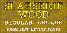 Slabserif Wood JNL