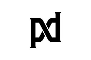 Letter PD Logo, a Branding & Logo Template by Buqancreative