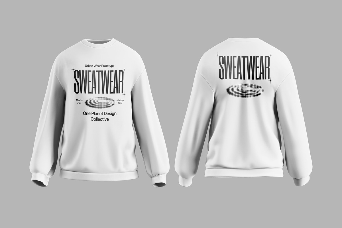 Sweatshirt Mockup, a Hoody Mockup by SLAB! Design (Photo 2 of 4)
