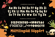 Halloween Screams - Halloween Font, a Handwritten Font by Umitype (Thumbnail 8 of 8)