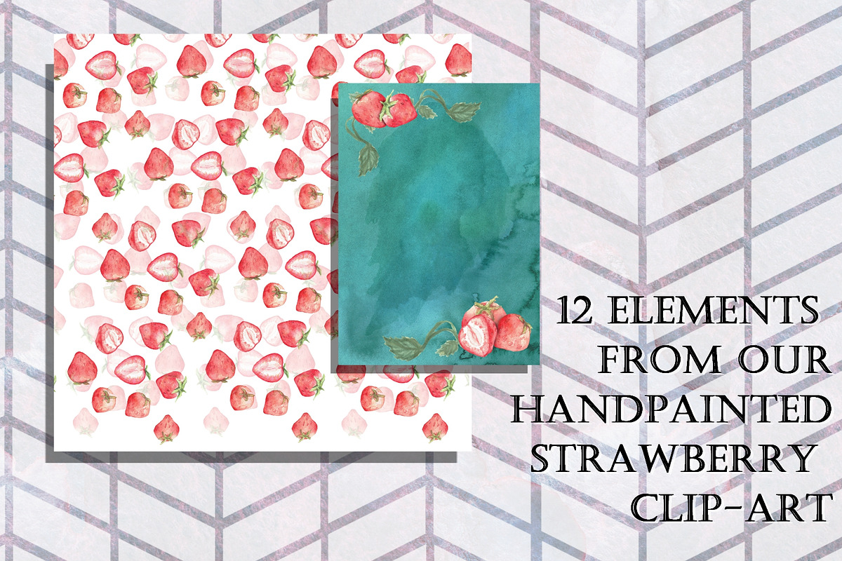 Strawberry Wreaths and More, a Food Illustration by Tubigan Art (Photo 3 of 8)