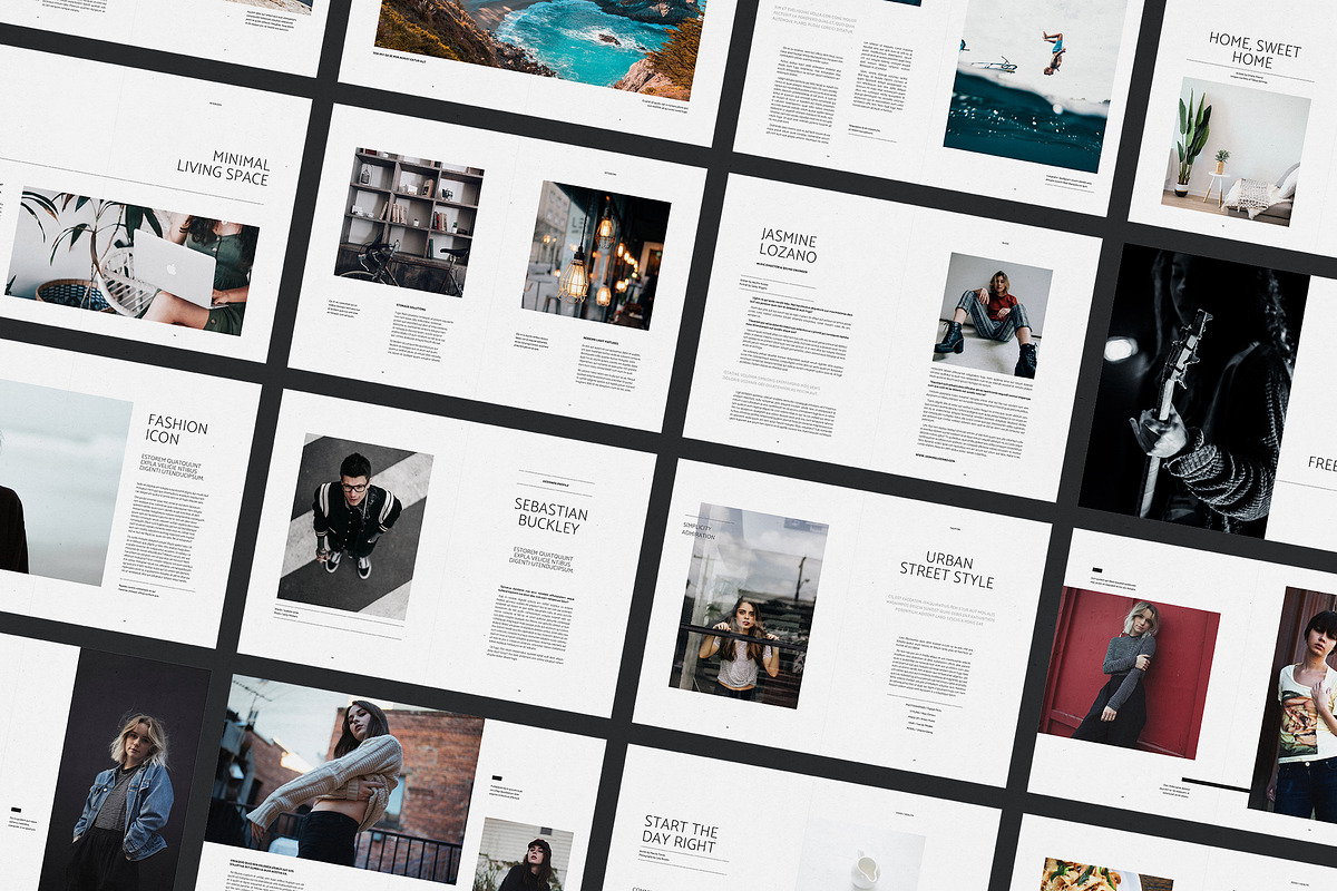 Finley Magazine, a Magazine Template by bilmaw creative (Photo 3 of 16)