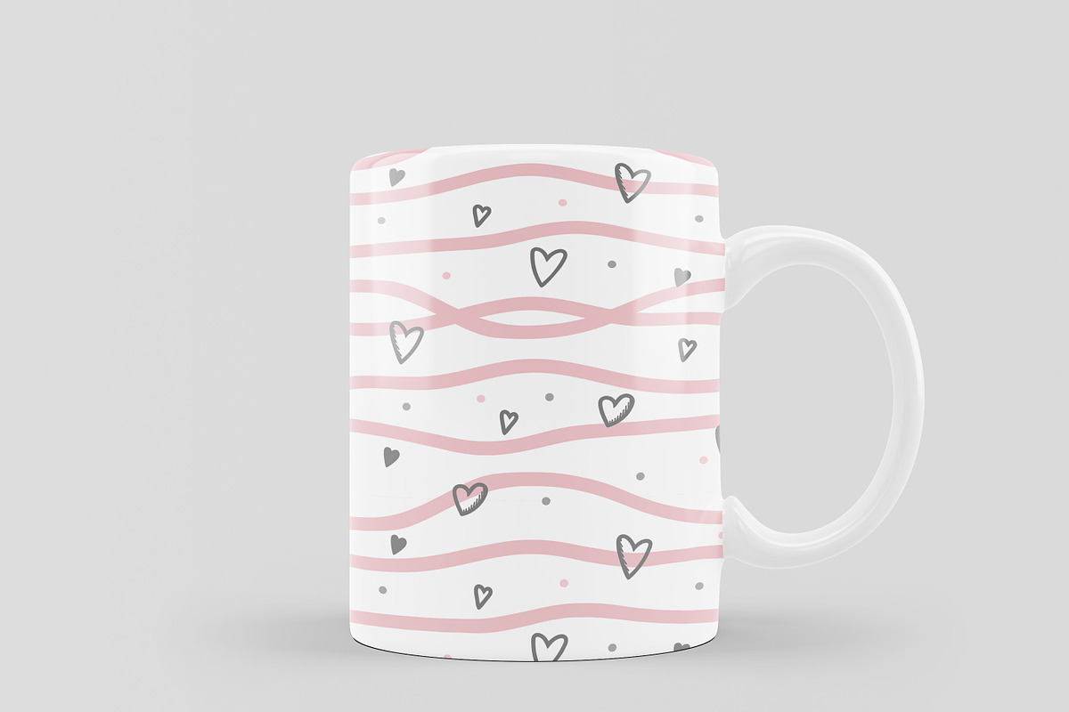 Valentine Stripe Seamless Pattern, a Pattern Graphic by Digital Studio (Photo 11 of 12)