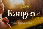Kangen Elegant Modern Serif Font, a Serif Font by Perfectype (Thumbnail 1 of 8)