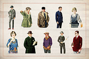 150 Vintage Illustrations Volume 1, an Object Graphic by Design Panoply (Thumbnail 5 of 9)