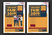 College Fair Flyer, a Flyer Template by Saphari (Thumbnail 4 of 4)