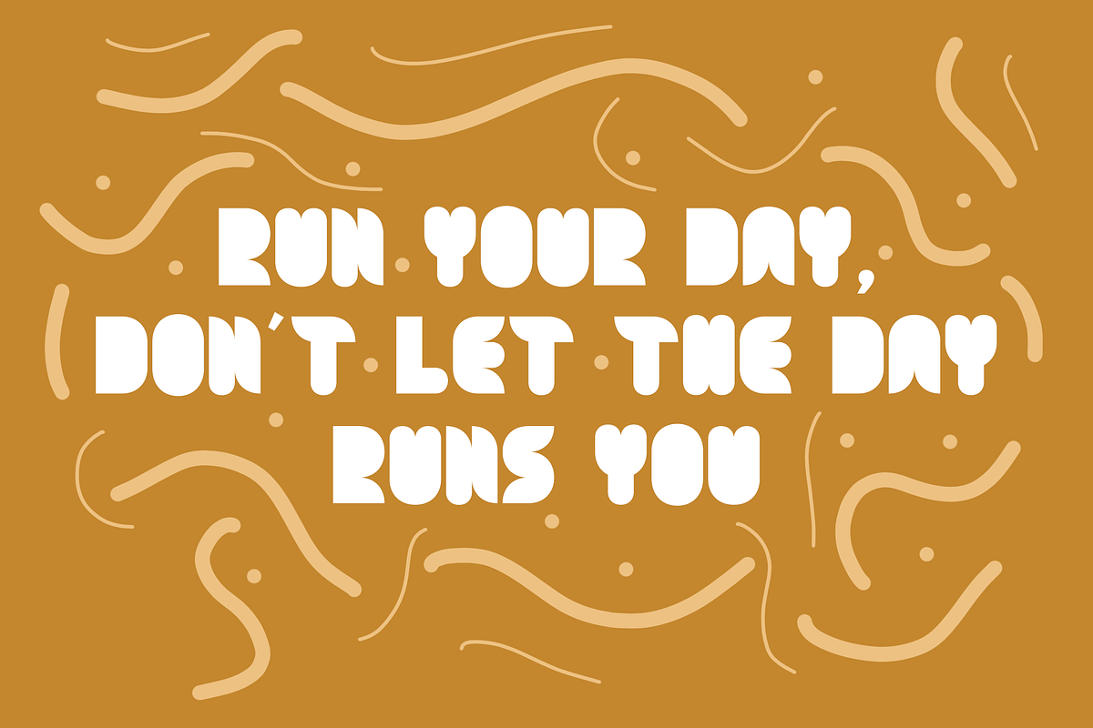 The Sun and Flower | Unique Font, a Sans Serif Font by Tigadestd Type (Photo 2 of 7)