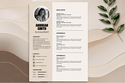 MODERN RESUME TEMPLATE (R4), a Resume Template by dulchaer29 (Thumbnail 4 of 4)