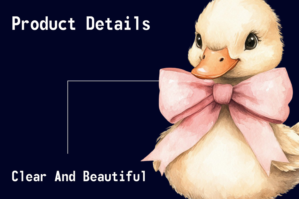 Watercolor Girly Goose Clipart, an Illustration by CitraGraphics (Photo 6 of 6)