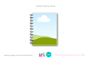 Big Happy Planner Canva Mockup, a Books & Magazine Mockup by Mockup Scene (Thumbnail 5 of 12)