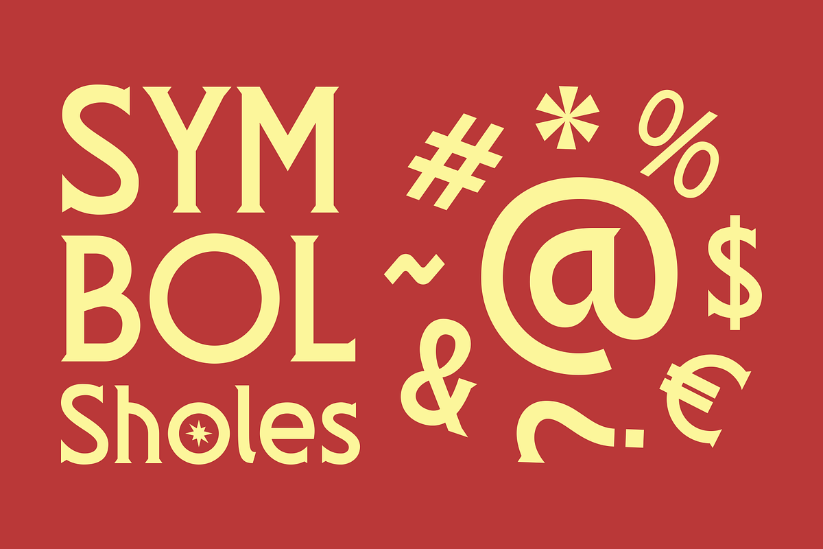 Sholes Font, a Serif Font by Marvadesign (Photo 9 of 10)