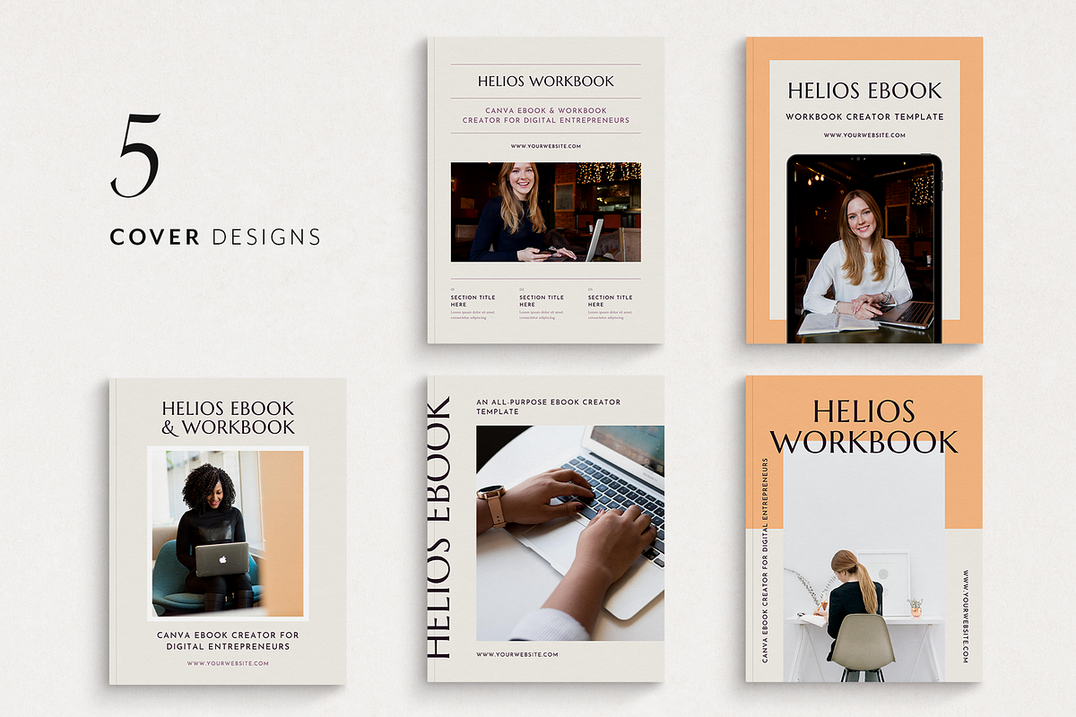 Canva Ebook & Workbook Template, a Magazine Template by Eternel Design Studio (Photo 3 of 23)