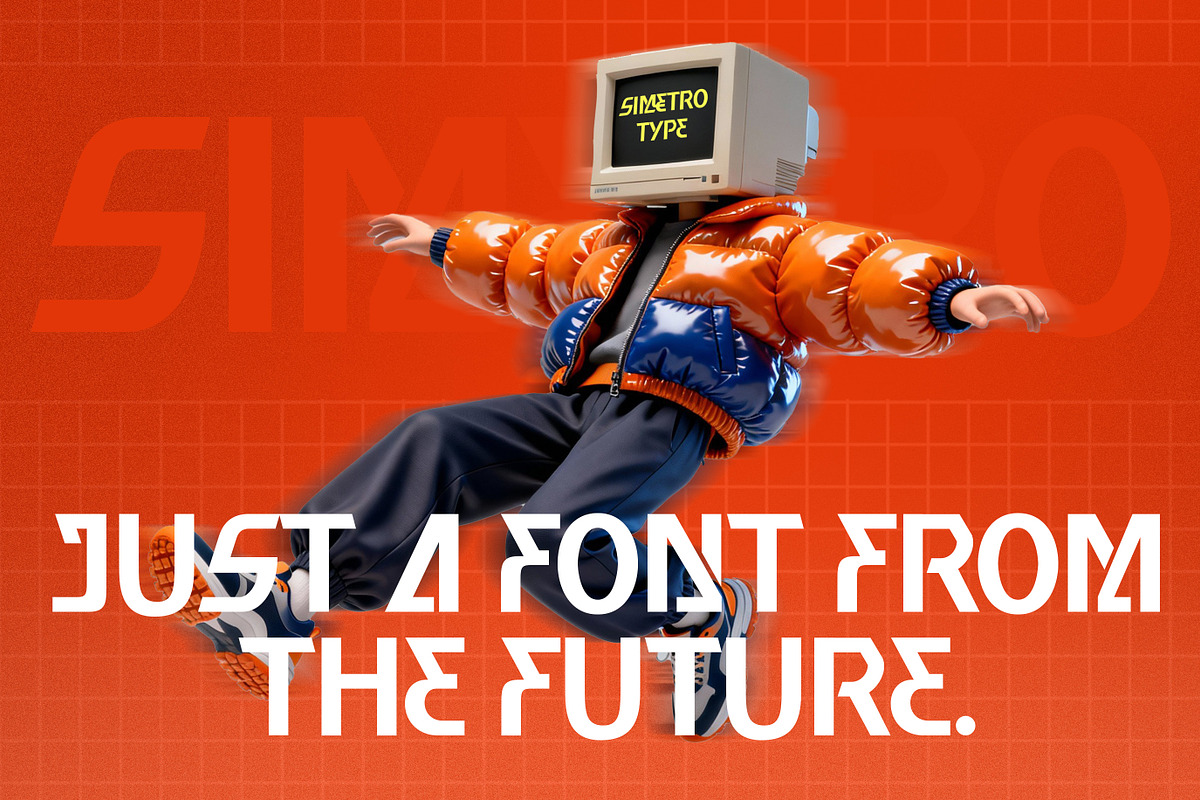 Aresca - Bold Futuristic Font, a Font by Simetrica Labs (Photo 12 of 12)