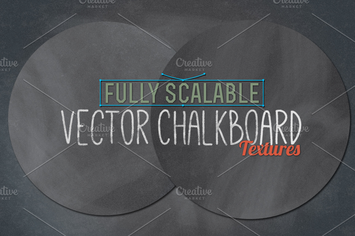 Vector Chalkboard Textures, a Texture Graphic by BMACHINA Labs.