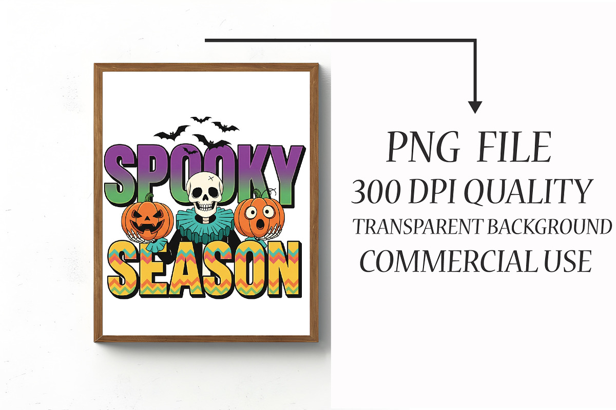 Spooky Season Skeleton Png, Hallowee, an Illustration by Libby Wishes (Photo 2 of 6)