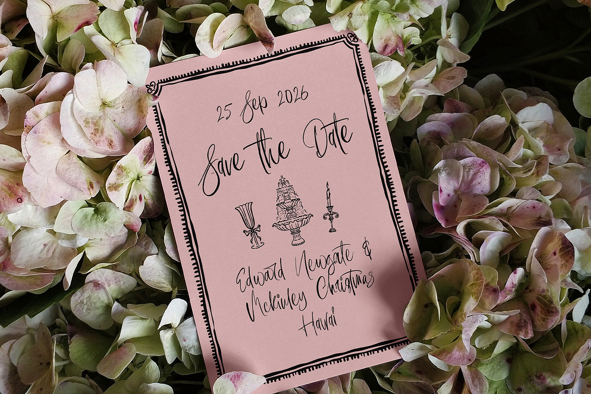 Charlotte Garling, a Script Font by Alcode (Photo 8 of 15)