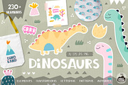 Dinosaurs, a Graphic by AnnieArt (Thumbnail 1 of 10)