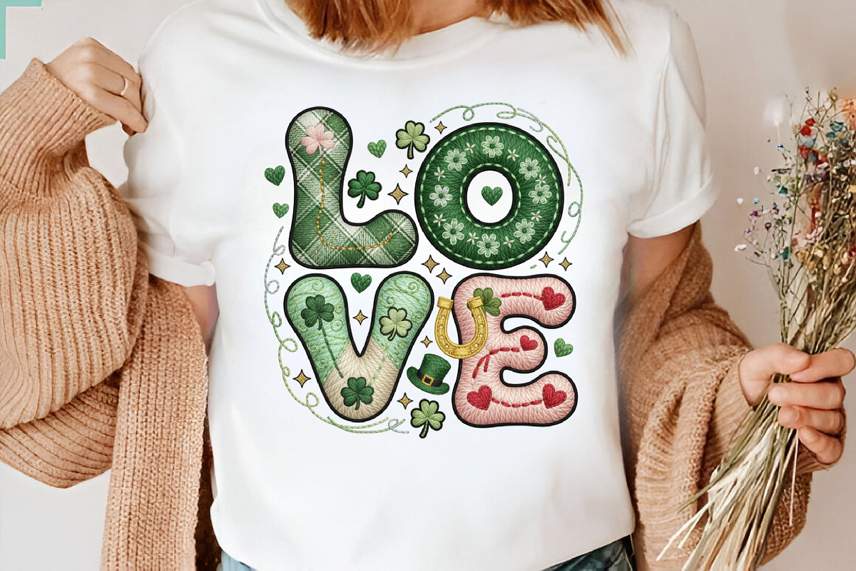St Patricks Day Png, Funny Love Png, an Illustration by Designking (Photo 4 of 6)