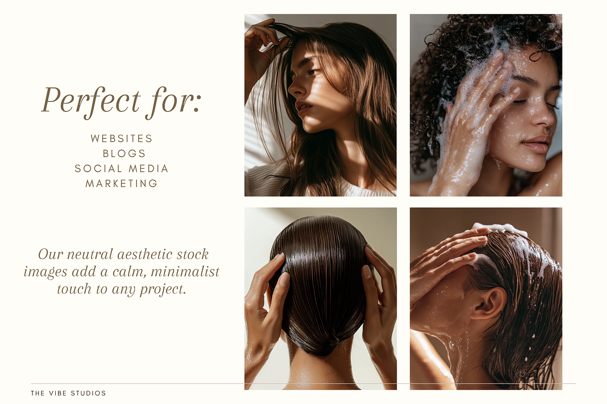 Hair Care Stock Photos, a Photo by The Vibe Studios (Photo 3 of 9)