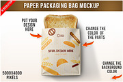 Paper Packaging Bag Mockup PSD, a Product Mockup by Bruno's Shop (Thumbnail 1 of 4)