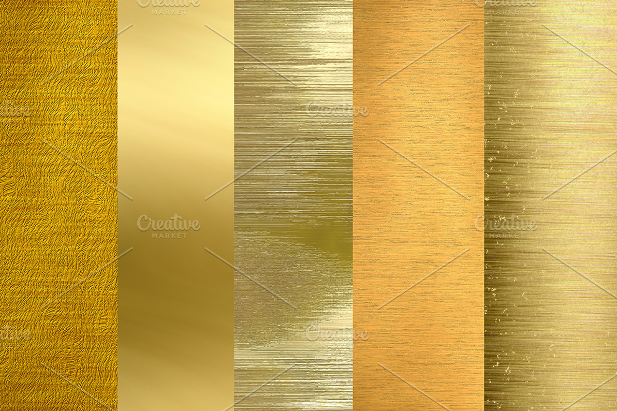 Gold textures, a Texture Graphic by dotstudio