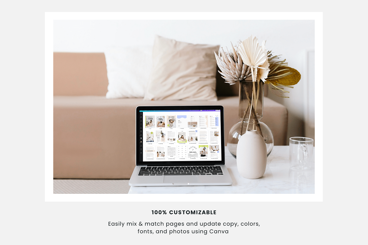DAWN | Wellbeing Workbook for Canva, a Magazine Template by Erin Cassidy (Photo 10 of 11)