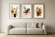 Minimal Japandi Wall Art Bundle, a Poster Template by Pixeness Studio (Thumbnail 9 of 9)