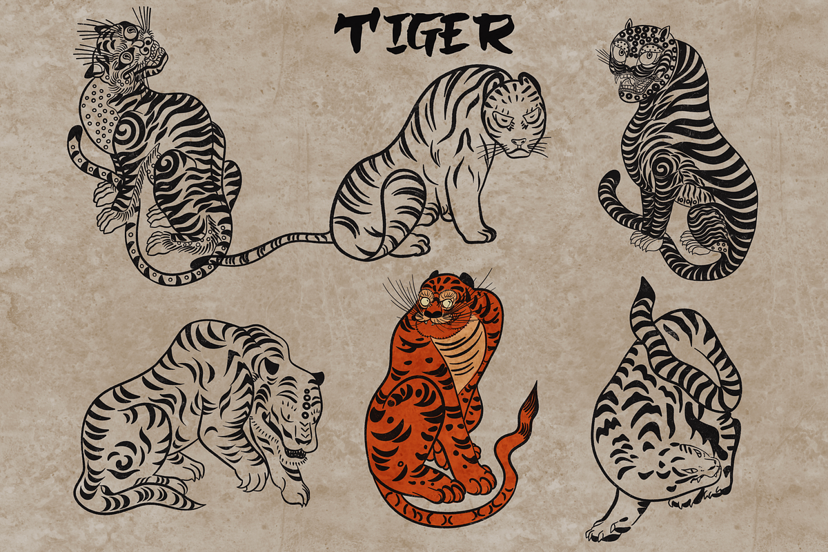 Japan traditional elements Procreate, a Brush Add-On by TheWhiteCatLab (Photo 12 of 20)