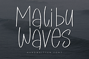 Malibu Waves - Display Font, a Font by Epiclinez (Thumbnail 1 of 5)