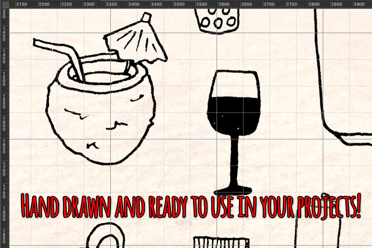 Drinks and Beverages Vector Bundle, a Food Illustration by Violet LeBeaux (Photo 3 of 3)