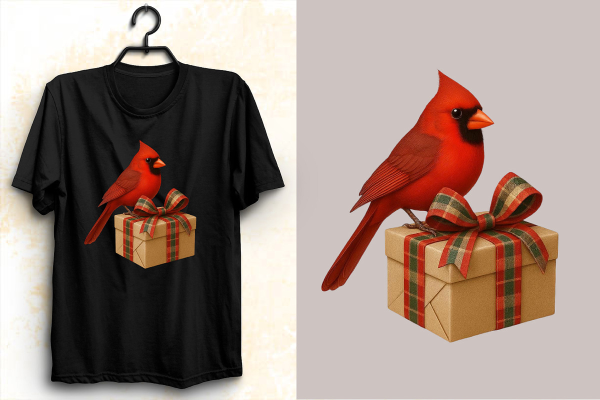 Christmas Red Cardinal Clipart Bundl, an Illustration by SVGArt (Photo 2 of 8)
