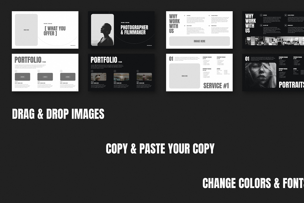 Studio / Services Guide • Moon, a Presentation Template by Two Moons Studio (Photo 10 of 13)