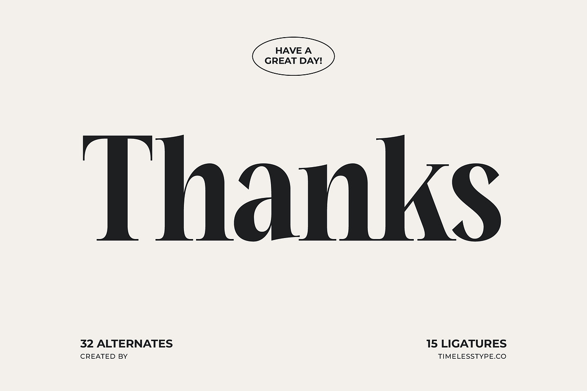 Mailyo Modern Serif Display Font, a Serif Font by timelesstype.co (Photo 20 of 20)