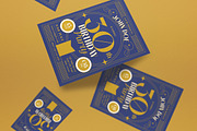 Art Deco 30th Birthday Invitation, an Invitation Template by graphicook (Thumbnail 3 of 3)