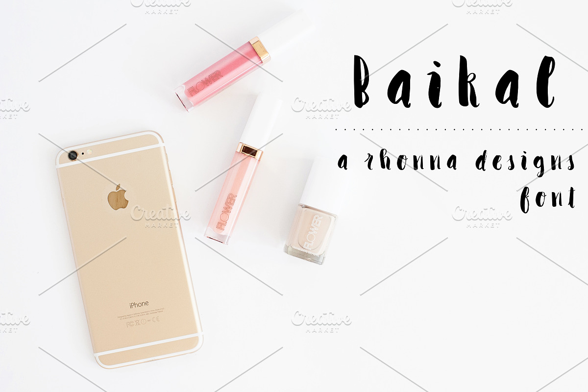 BAIKAL Calligraphy Font