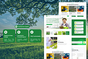 Hydroponic Landing Page Template, a Landing Page Template by Font Kingdom (Thumbnail 3 of 5)