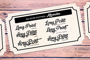 No.Seven 4 Fonts Ornaments -35 Off!