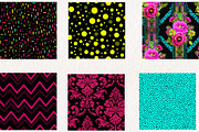 Neon Digital Papers, a Pattern Graphic by CreationArt (Thumbnail 4 of 4)