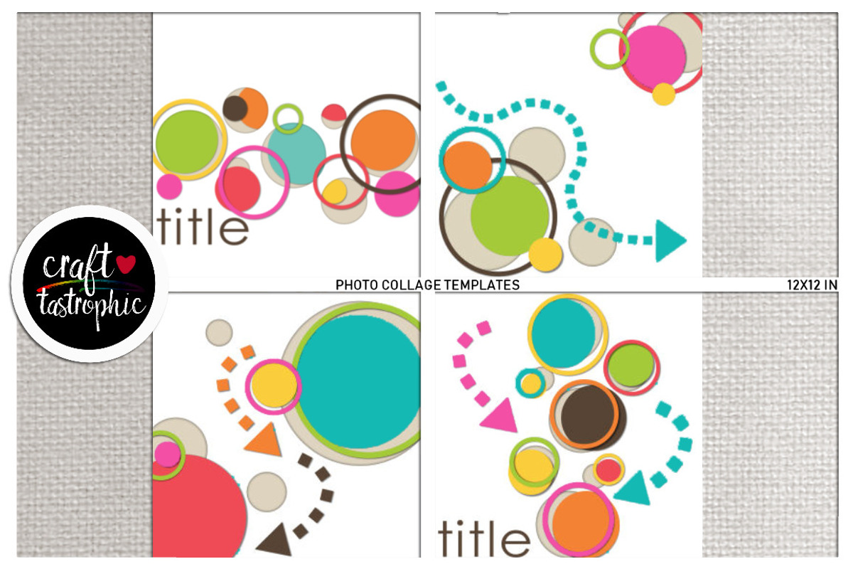 Photo Collage: Crazy Cutted, a Templates & Theme by Craftastrophic-Stuff