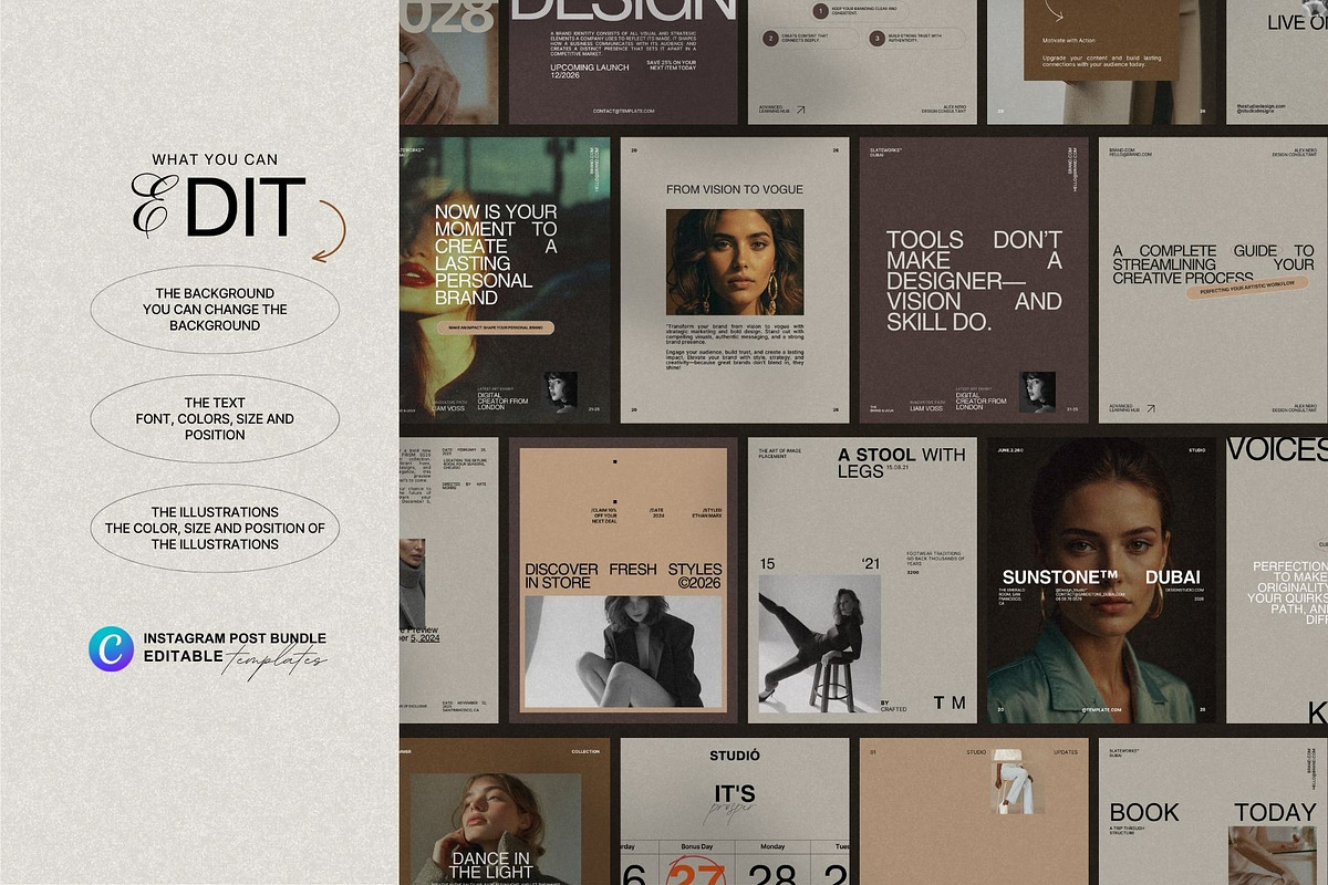 Social Media Kit For Marketing, a Social Media Template by Crafted Pixel (Photo 8 of 9)