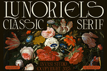Lunoriels – Classic Serif Font