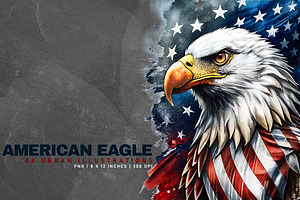 American Eagle, a Graphic by Digital Art Creations