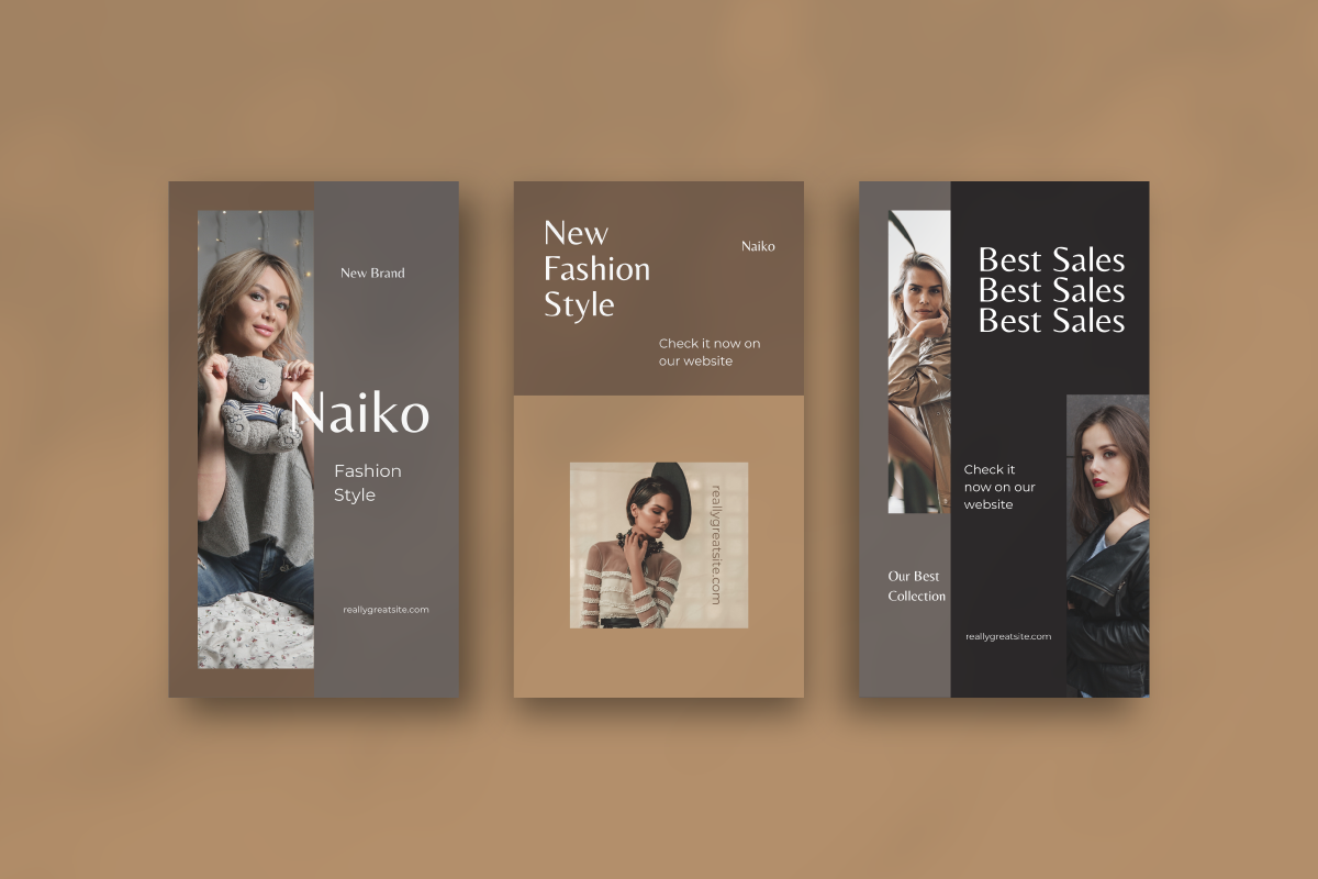 Naiko Fashion - Canva Instagram, a Social Media Template by Inkofert (Photo 7 of 11)
