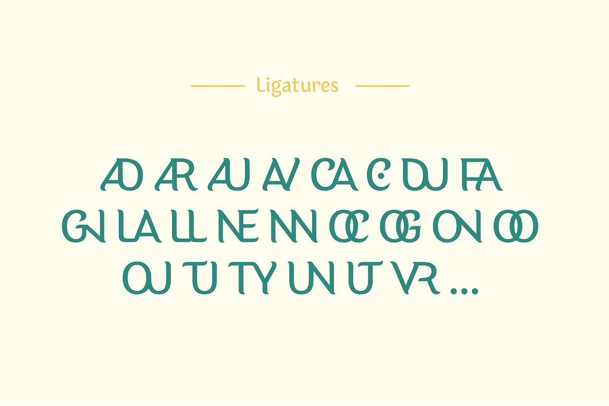 Lakshmi, a Sans Serif Font by OceaneM (Photo 3 of 9)